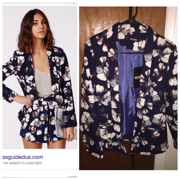 Floral Blazer