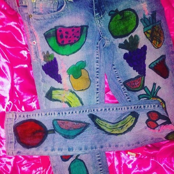 🍒🍉🍌SOLD🍌🍉🍒Fruit overalls