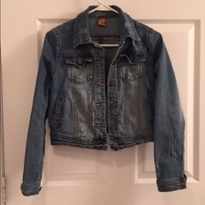 Cropped Denim Jacket