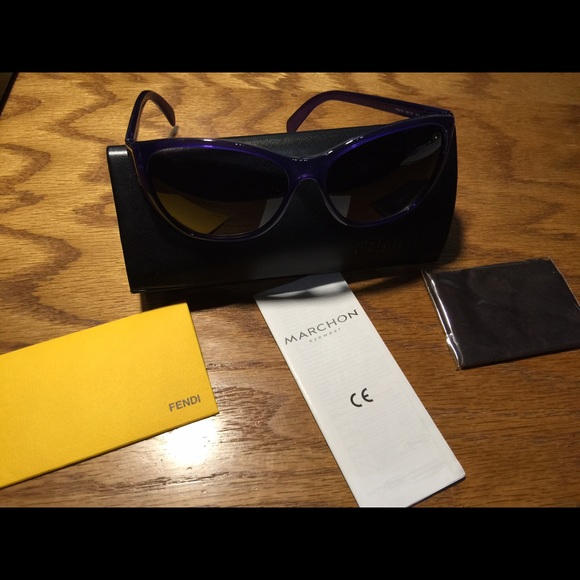 Fendi Purple Sunglasses
