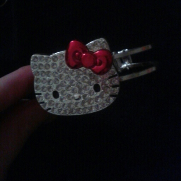 NEW Hello Kitty rhinestone bracelet bangle - Bling - Picture 2 of 4