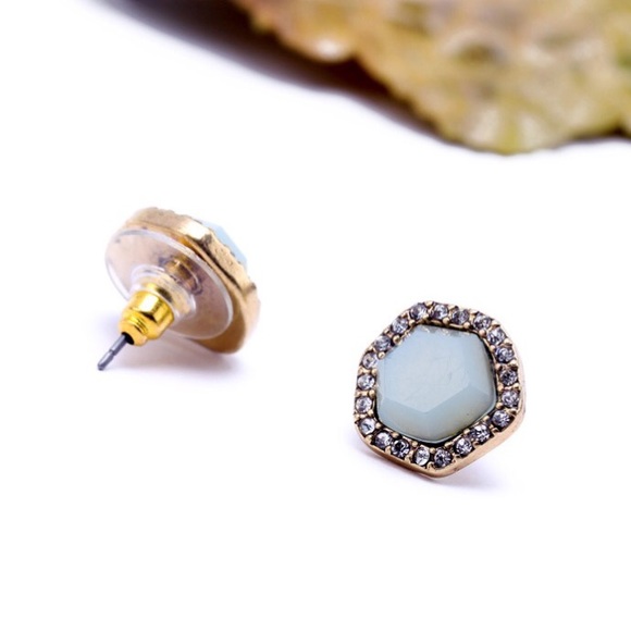 🎉HP🎉 Moonbeams and Crystal Earrings - Picture 2 of 4