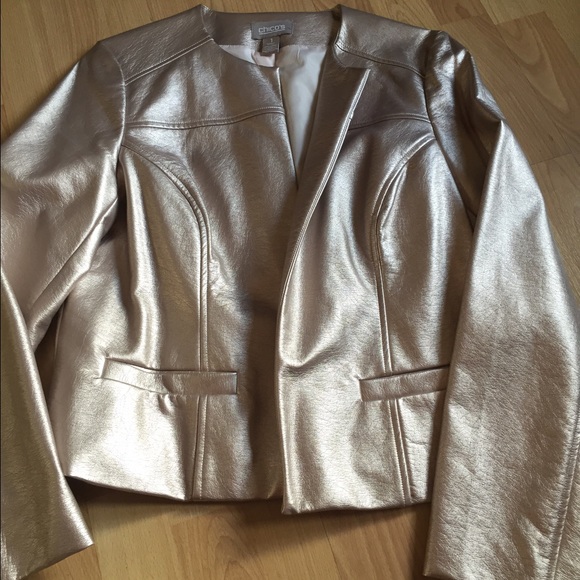 Chicos faux leather jacket