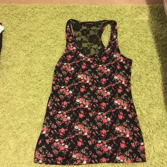 Floral shirt w back design