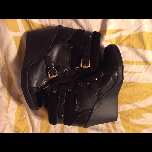 SOLD ON Ⓜ️ercari! Michael Kors Skid Sneaker Wedges - Picture 4 of 4