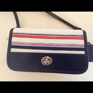 Coach Canvas Leather Crossover Bag