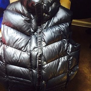 Puff vest by north face
