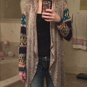 Tribal Sleeve Cardigan