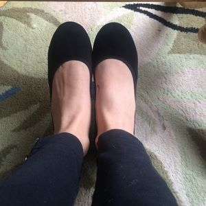 Black flats