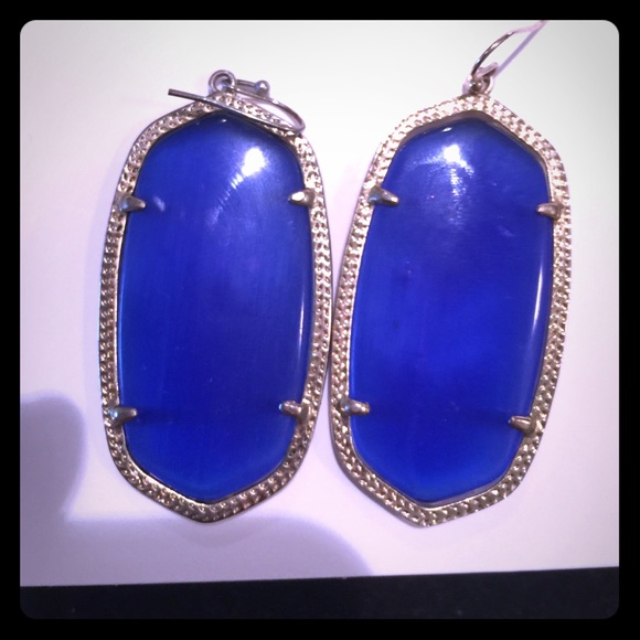 Royal Blue Kendra Scott Earrings