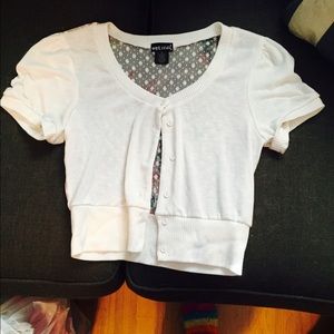 Wet seal lace cardigan