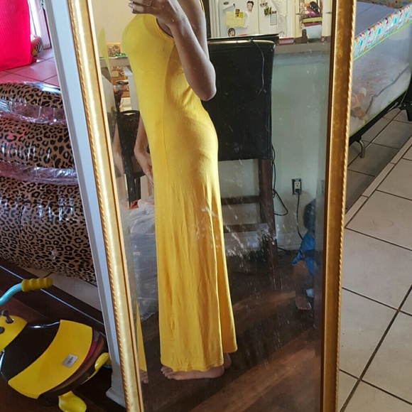 Gold Maxi Dress! - Picture 3 of 3