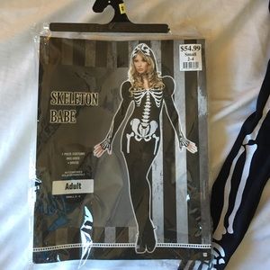 Skeleton babe dress (Halloween costume)