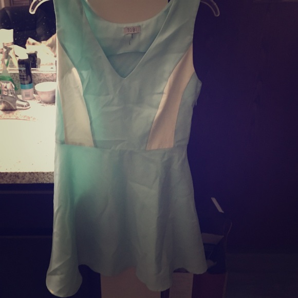 Tiffany blue dress