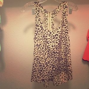 Leopard print tank