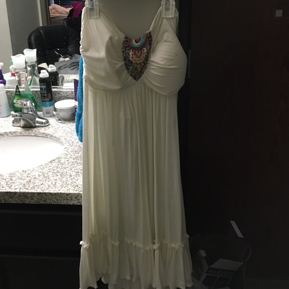 White dress from Hawaii!