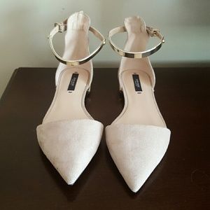 Zara basics flat