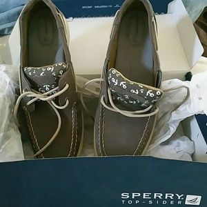Sperry Top-Siders in Graphite 10M
