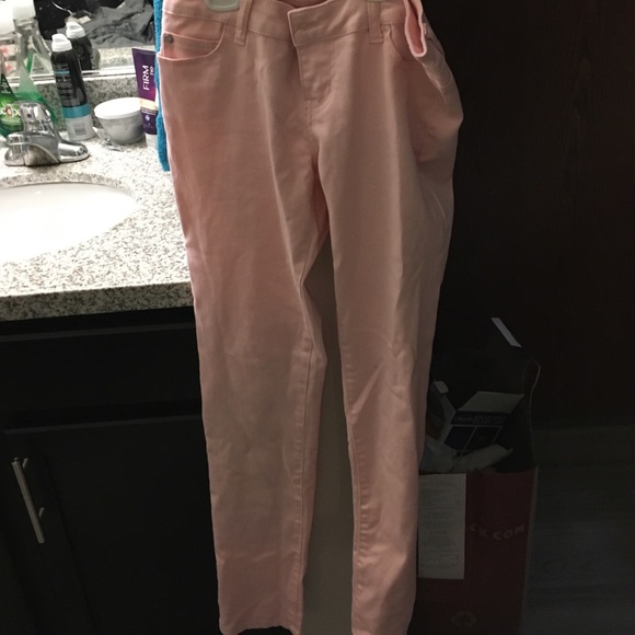 Pink jeans