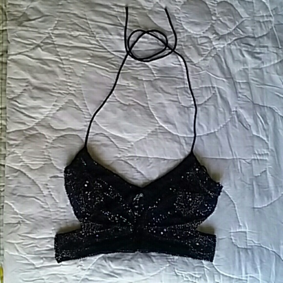 Halter Crop Top - Picture 1 of 4