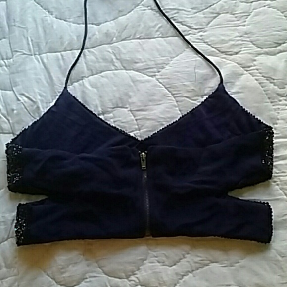 Halter Crop Top - Picture 2 of 4