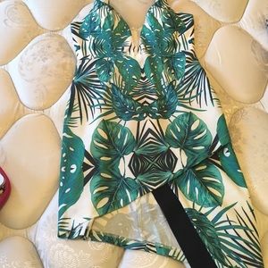 palm tree dress