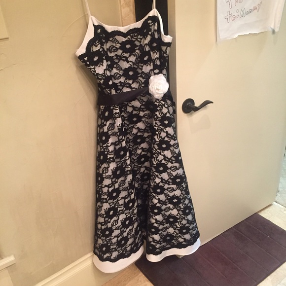 ABS evening Spaghetti strap full dress