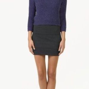 Talula Bandage Stretch Skirt in Black