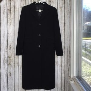 Cashmere/wool blend J Crew long coat