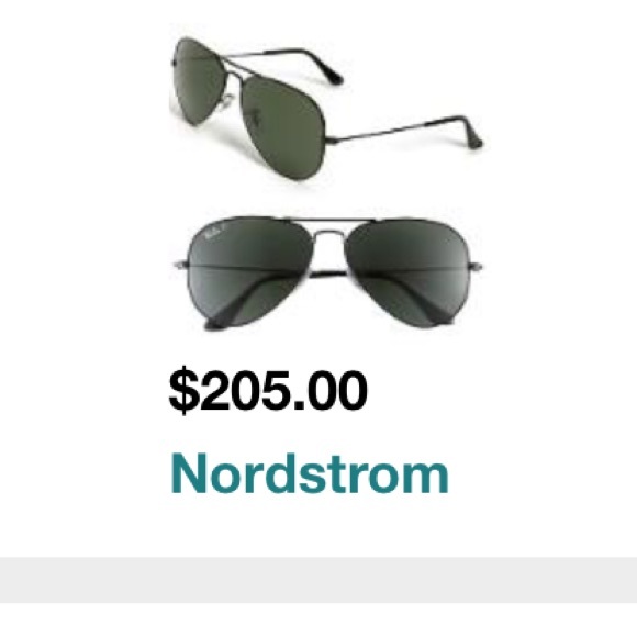 HOT Ray-Ban Classic BLACK aviators. Like New.
