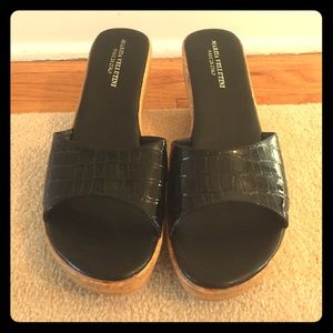 Marcia Vellutini Open-toe mule