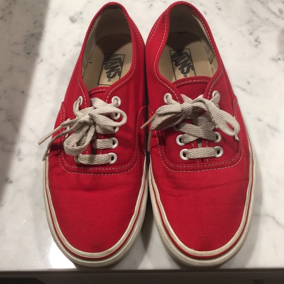 red classic vans