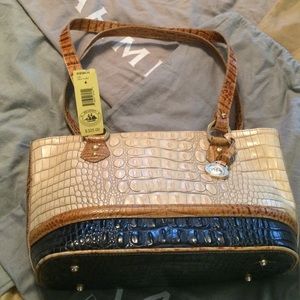 Brahmin Ines Sand Tricolor