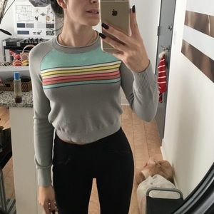 Crop top sweater