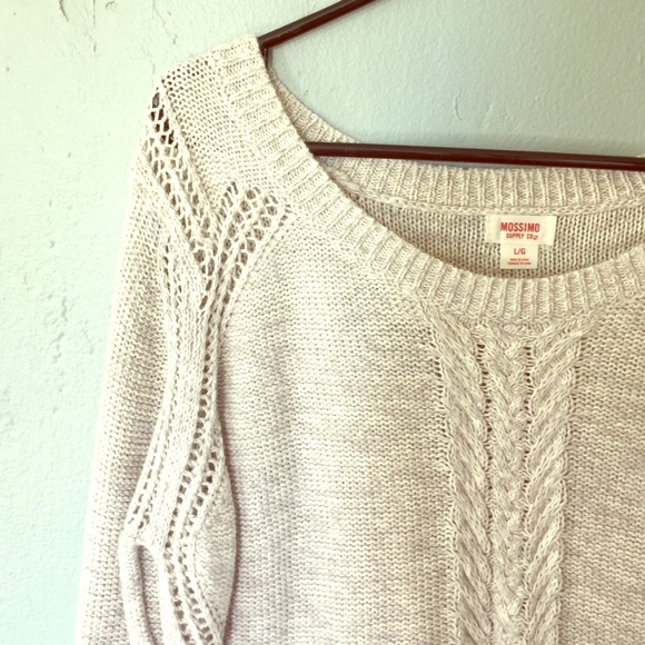 Cropped sweater