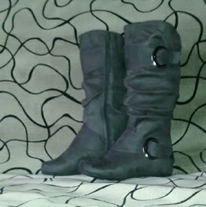 Journee Collections Boots - Womans Size 6