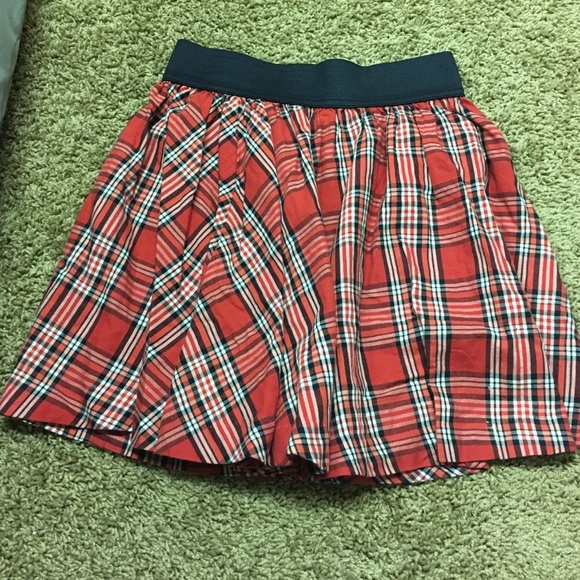 Plaid Skirt