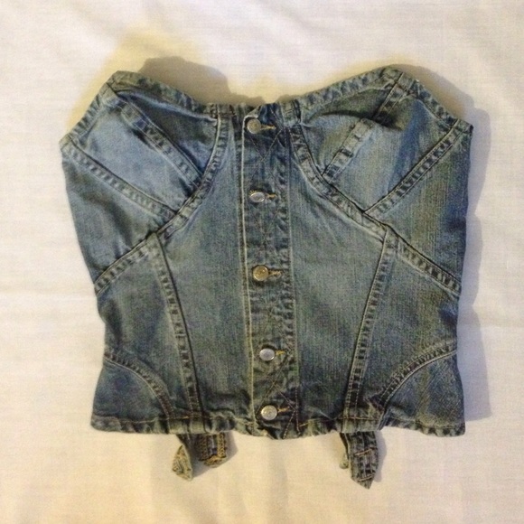 MAKE OFFER❗️J. Lindeberg denim corset