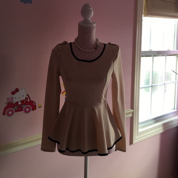Cute fitted top
