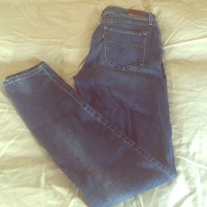 Levi high rise jeans
