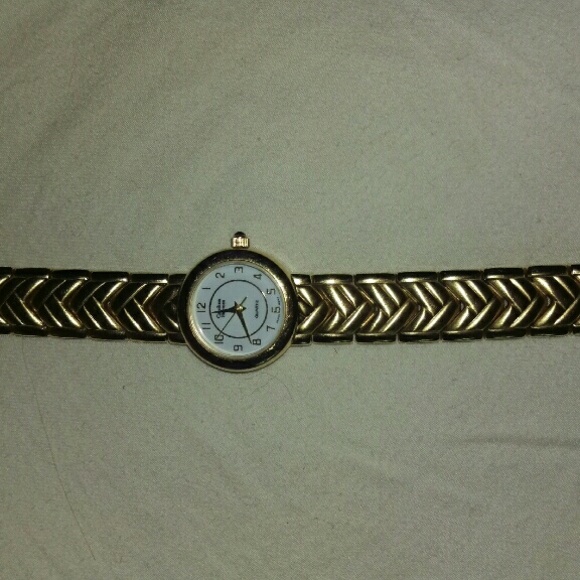 Carolina Herrera Woman's Watch Gold Tone