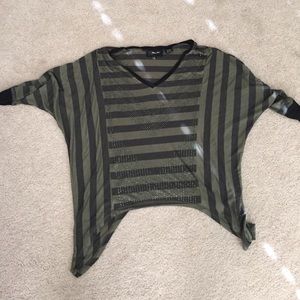 Miss Me Olive Green Blouse