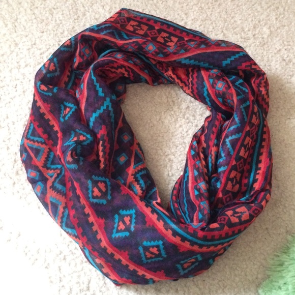 Aztec print infinity scarf!