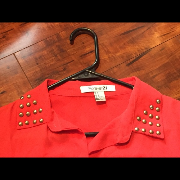 Button up sheer top - Picture 2 of 2