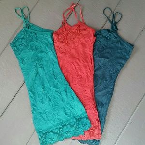 3 for $15. Layering crinkle camis