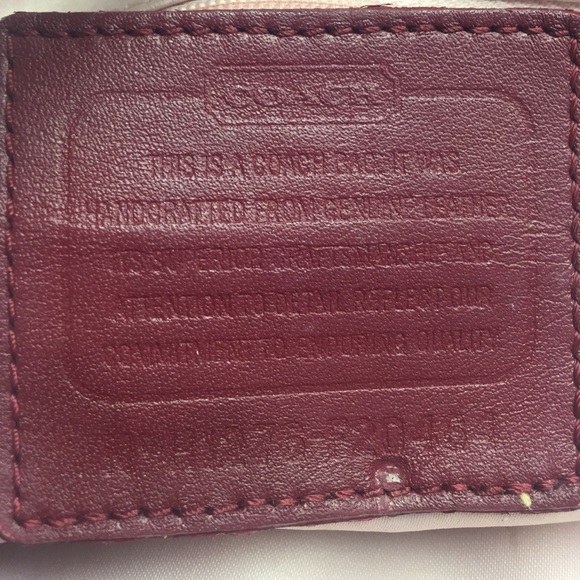 Coach Ashley crimson red patent satchel handbag - Picture 4 of 4