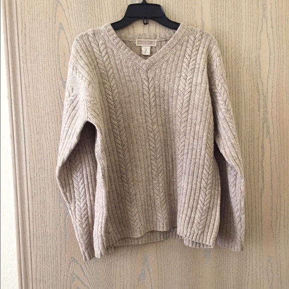 Tan sweater