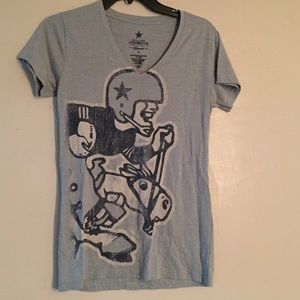 Dallas Cowboys vneck tshirt