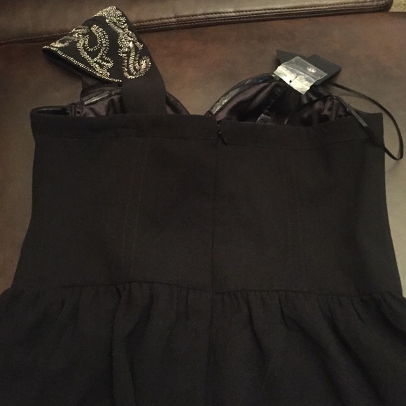 GUESS one shoulder beaded top - Picture 4 of 4