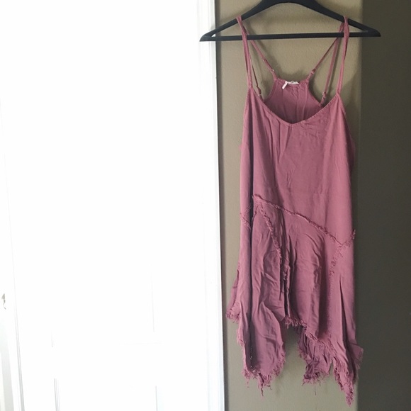 Free People Tattered Up Slip Dress